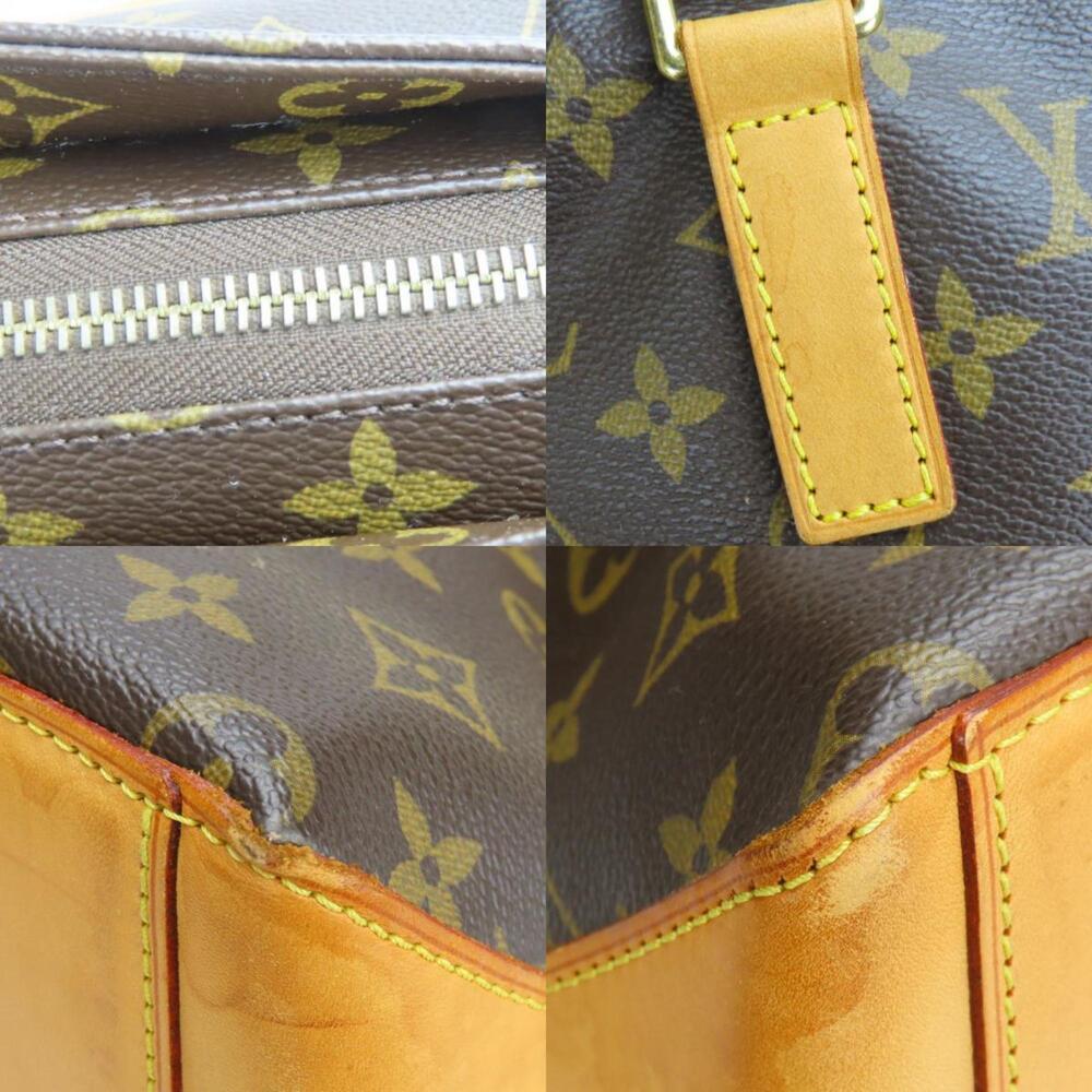 LOUIS VUITTON Brown Monogram Leather Tote Bag - Picture 8 of 11